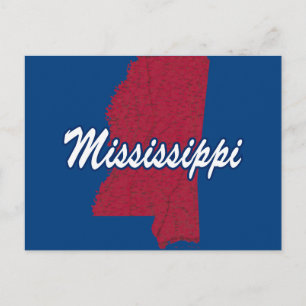 Mississippi Briefkaart