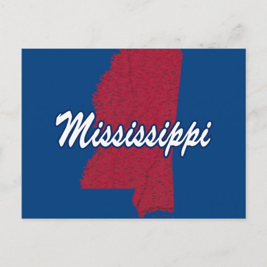Mississippi Briefkaart (Voorkant)