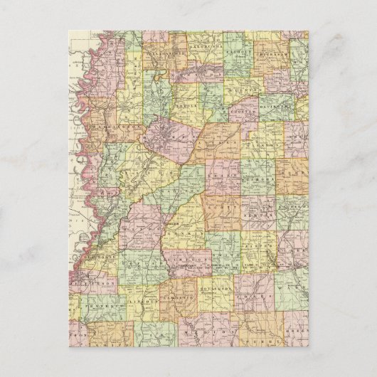 Mississippi Briefkaart (Voorkant)