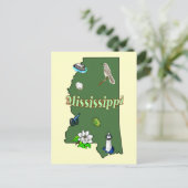 Mississippi Briefkaart (Staand voorkant)