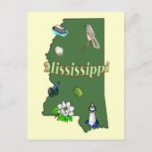 Mississippi Briefkaart (Voorkant)