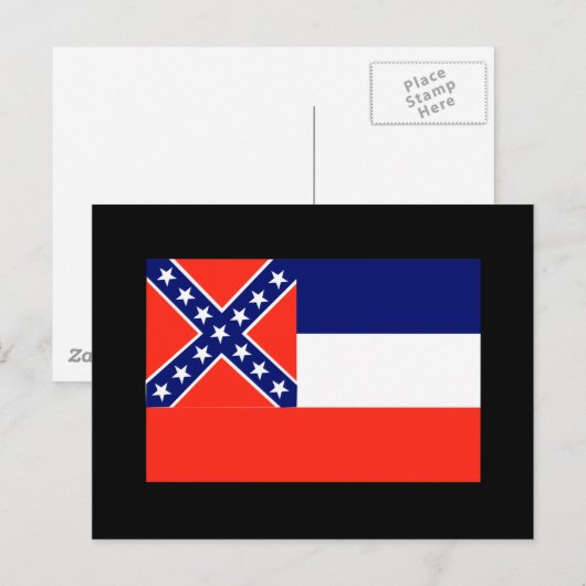 MISSISSIPPI BRIEFKAART (Voorkant / Achterkant)