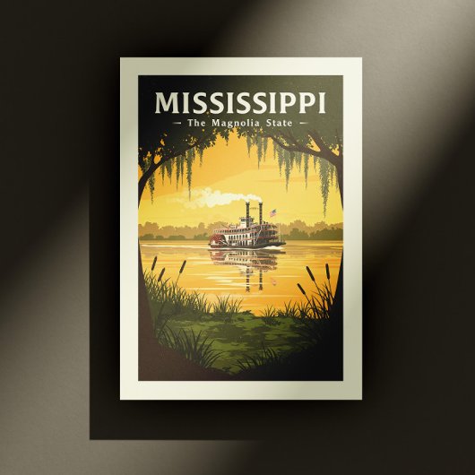 Mississippi Briefkaart