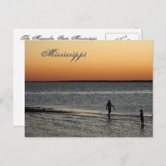 Mississippi Briefkaart (Voorkant / Achterkant)