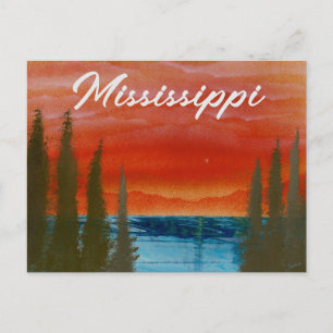 Mississippi Briefkaart