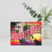 Mississippi Briefkaart (Staand voorkant)