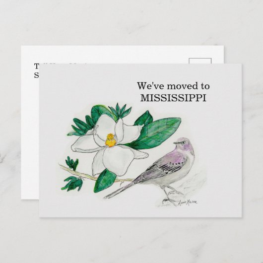 Mississippi Briefkaart (Voorkant / Achterkant)