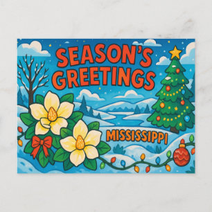MISSISSIPPI-Briefkaart Briefkaart