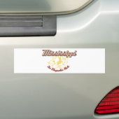 Mississippi Bumpersticker (Op auto)