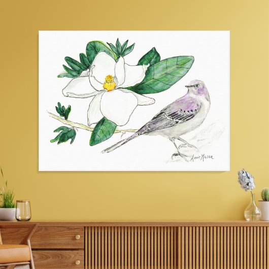 Mississippi Canvas Afdruk (Insitu (Woonkamer))