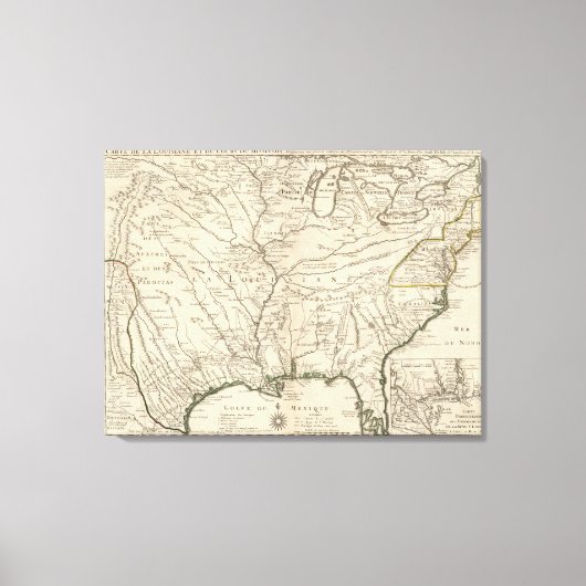 Mississippi Canvas Afdruk (Voorkant)