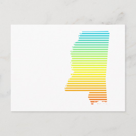 mississippi chill fade briefkaart (Voorkant)