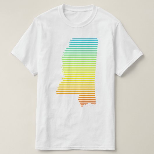 mississippi chill fade t-shirt (Design voorkant)