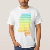 mississippi chill fade t-shirt (Voorkant)
