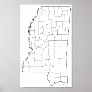 Mississippi County's Lege overzicht