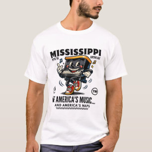 Mississippi: de geboorteplaats van Amerika T-shirt