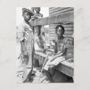 Mississippi Delta Children Briefkaart