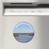 Mississippi, Dubuque Iowa Souvenir Magnet (Insitu (Vaatwasser))