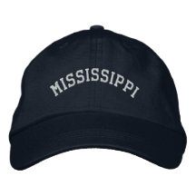 Mississippi Embroided Basic Pet Navy