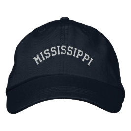 Mississippi Embroided Basic Pet Navy