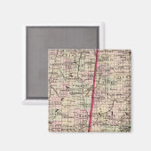 Mississippi en Alabama Magneet (Voorkant / Achterkant)