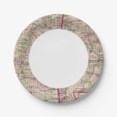 Mississippi en Alabama Papieren Bordje (Voorkant)