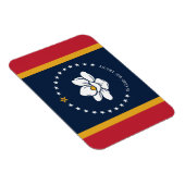Mississippi Flag 2020 Nieuw Magneet (Rechterzijde)