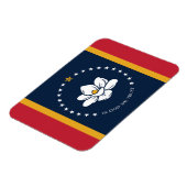 Mississippi Flag 2020 Nieuw Magneet (Linkerzijde)