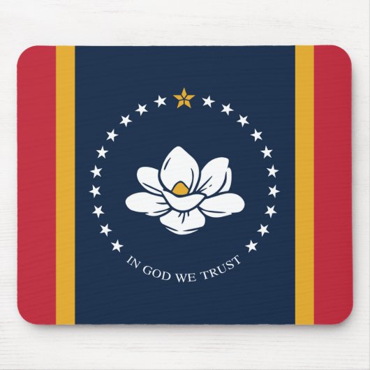 Mississippi Flag 2020 Nieuw Muismat (Voorkant)
