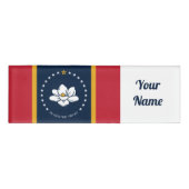 Mississippi Flag 2020 Nieuw Naambadge (Voorkant)