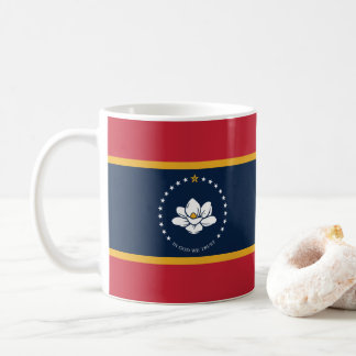 Mississippi Flag - New Magnolia Flag Koffiemok