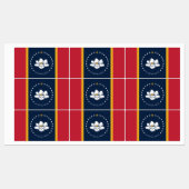 Mississippi Flag - New Magnolia Flag Labels (Vel)