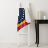 Mississippi Flag - New Magnolia Flag Sherpa Deken (In situ)