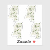 Mississippi Flower Sticker (Vel)