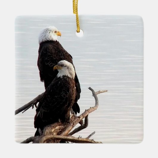 Mississippi Flyway Dreaming-keramisch decoratief Keramisch Ornament (Voorkant)