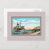  Mississippi Front Hannibal MO Briefkaart (Voorkant / Achterkant)