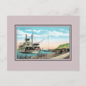 Mississippi Front Hannibal MO Briefkaart (Voorkant)