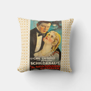 Mississippi Gambler Movie Poster Kussen