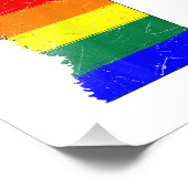 Mississippi Gay Pride Flag Foto Afdruk (Hoek)