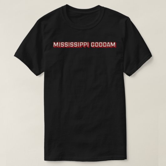 Mississippi Goddam Nina Simone T-shirt (Design voorkant)