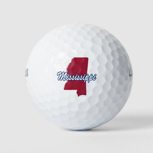 Mississippi Golfballen (Voorkant)