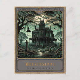 Mississippi | Gotische kunst Briefkaart