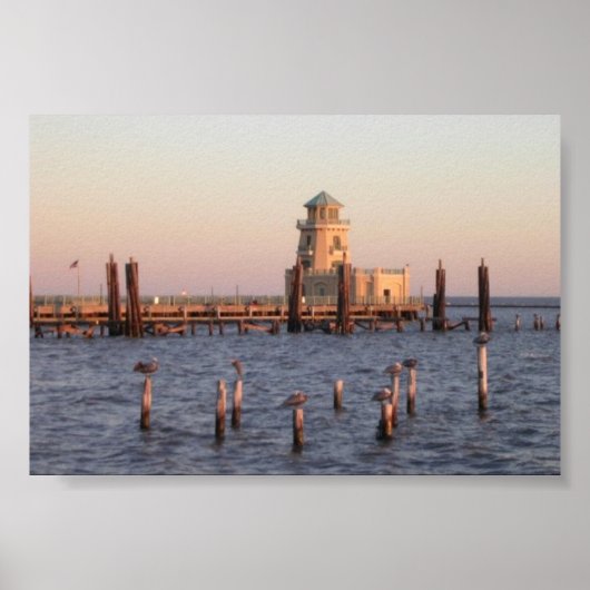 "MISSISSIPPI GULF COAST" POSTER (Voorkant)