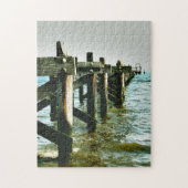 Mississippi Gulf Coast Vist Pier Photo Puzzle Legpuzzel (Verticaal)