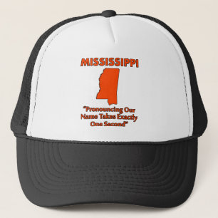 Mississippi - het uitroepen het vergt één tweede trucker pet