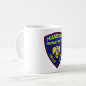 Mississippi Highway Patrol Koffiemok (Voorkant links)