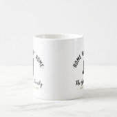 Mississippi Home Sweet Home Familie Monogram Mok (Center)