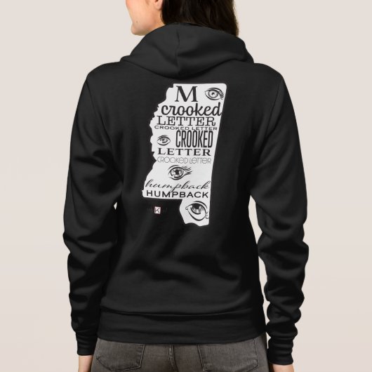 Mississippi  hoodie (Achterkant)