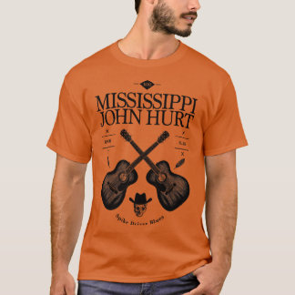 Mississippi John Hurt akoestische gitaar Logo T-shirt
