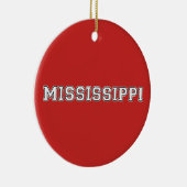 Mississippi Keramisch Ornament (Rechts)